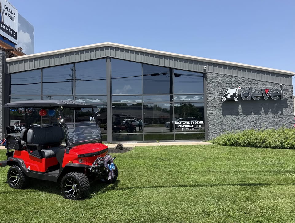 Golf cart dealer team